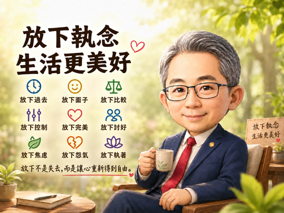 放下執念 生活更美好